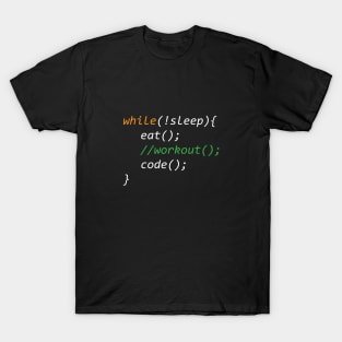 workout and code T-Shirt